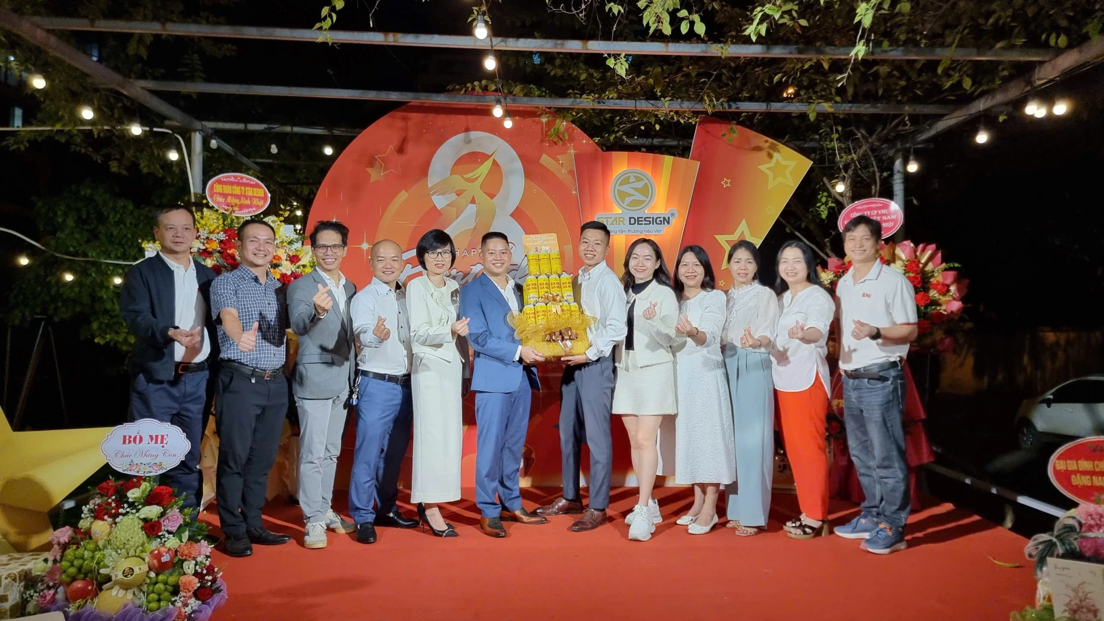 Group photo at the Star Design event