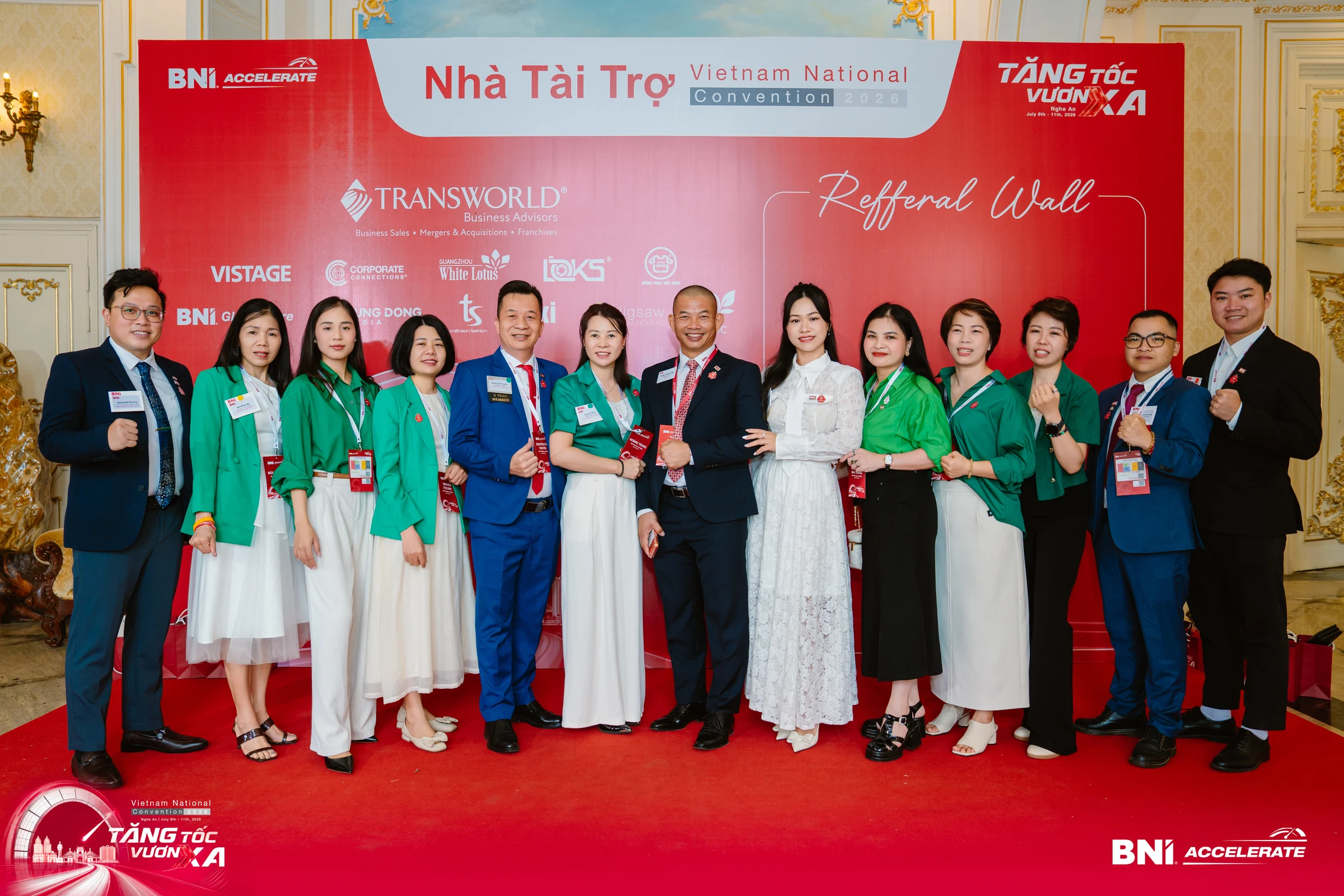 Kết nối cùng các thành viên tại hội nghị
