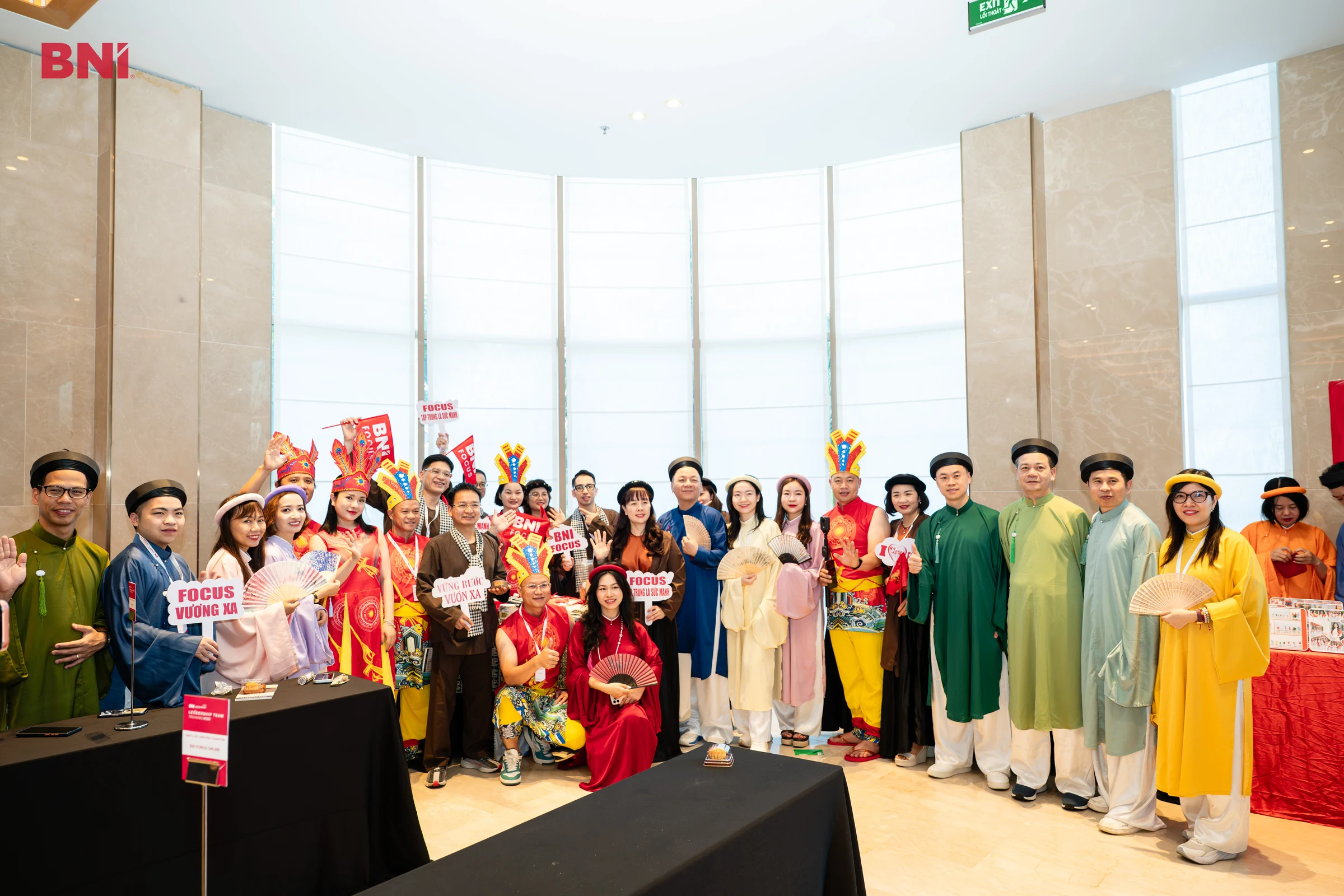 Thành viên BNI giao lưu tại sự kiện